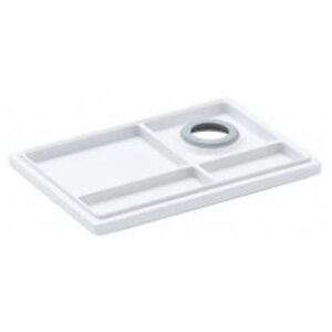 TA'OR Cubimax deksel, diepte 100 mm, wit