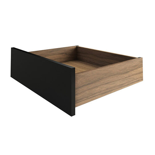 TA'OR BOX lade, inbouwhoogte 144 mm (K) , Notenfineer tot 120 cm