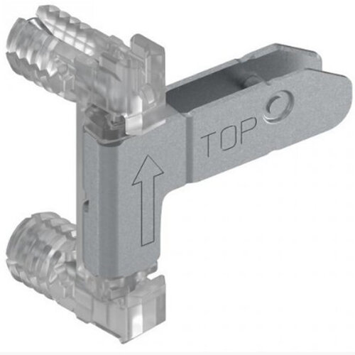 Frontbevestiging voor Blum Merivobox lade, insertaversie