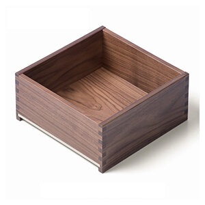 Houten lade Noten hoogte 295-395 mm