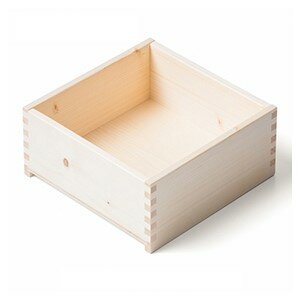 Houten lade vuren hoogte 55-115 mm