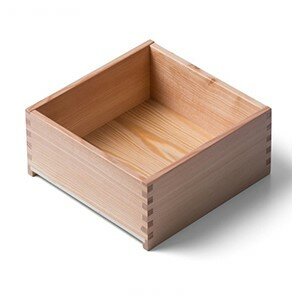 Houten lade lariks hoogte 295-395 mm