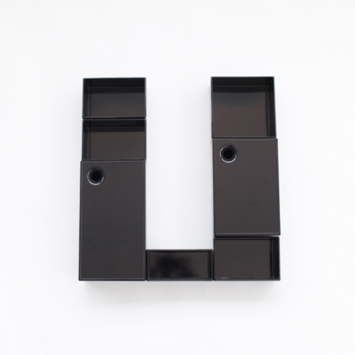 Orgalux Badkamer - Premium, hoogte 75mm, zwart