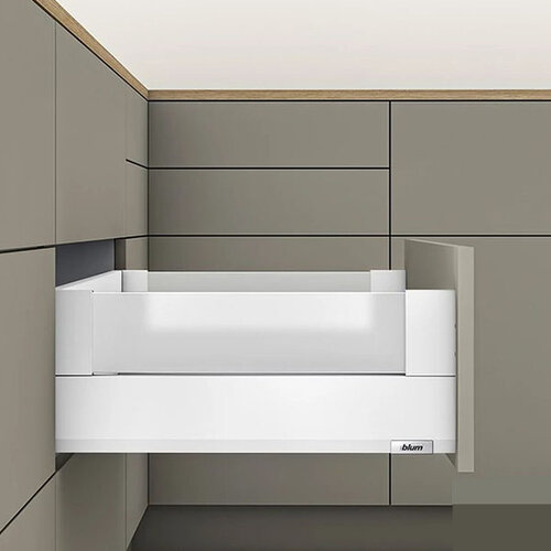 Blum MERIVOBOX lade, met boxcover, TOB,inbouwhoogte 209mm (E)