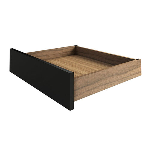 TA'OR BOX lade, inbouwhoogte 106 mm (M) , Notenfineer tot 60cm