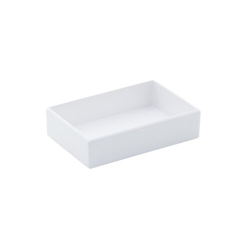 TA'OR Cubimax, diepte 100 mm, hoogte 38.5 mm, wit